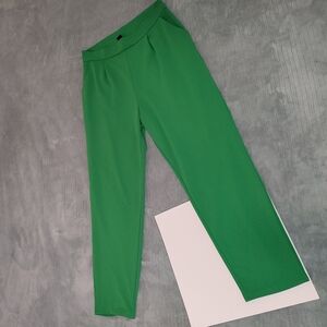 SHEIN Green Straight Leg Pants